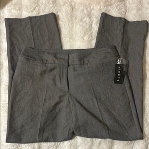 Women’s Ninety Gray Suit Dress Pants 12 NWT
